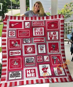 Alabama Crimson Tide 3 Quilt Blanket Bedding Set