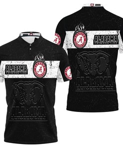Alabama Crimson Tide Black And White Design For Fan 3d Jersey Polo Shirt All Over Print Shirt 3d T-shirt