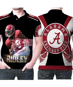 Alabama Crimson Tide Calvin Ridley 3 Great Player Football 3d Designed Allover Gift For Alabama Fans 1 Polo Shirt All Over Print Shirt 3d T-shirt