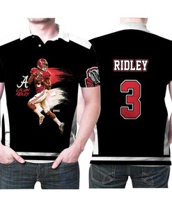 Alabama Crimson Tide Calvin Ridley 3 Great Player Football 3d Designed Allover Gift For Alabama Fans 2 Polo Shirt All Over Print Shirt 3d T-shirt