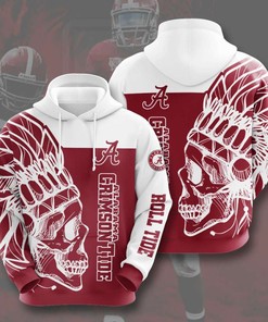 Alabama Crimson Tide Custom All Over Print Hoodie 3D 7