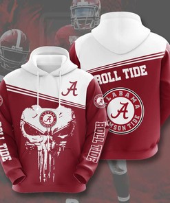 Alabama Crimson Tide Custom All Over Print Hoodie 3D 8