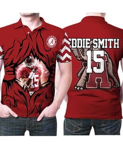 Alabama Crimson Tide Eddie Smith 15 Most Successful Sec Program Of All Time Football Team 3d Designed Gift For Alabama Fans 2 Polo Shirt