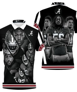Alabama Crimson Tide Josh Jacobs Najee Harris Irv Smith Jr Polo Shirt All Over Print Shirt 3d T-shirt