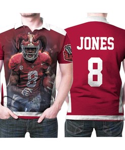 Alabama Crimson Tide Julio Jones 2 Great Player Football Team 3d Designed Allover Gift For Alabama Fans Jones Lovers 1 Polo Shirt