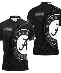 Alabama Crimson Tide Logo Earth Pattern For Fan 3d Jersey Polo Shirt All Over Print Shirt 3d T-shirt