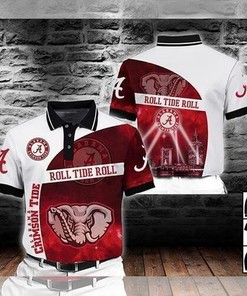 Alabama Crimson Tide Ncaa For Tide Fan Polo 3d Polo Hoodie All Over Print Shirt 3d T-shirt