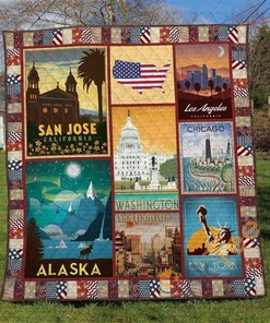 Alaska 1 Quilt Blanket Bedding Set