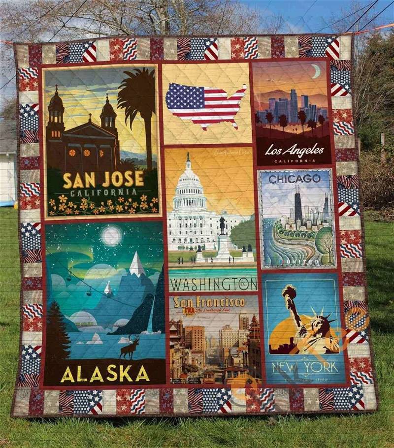 Alaska 1 Quilt Blanket Bedding Set