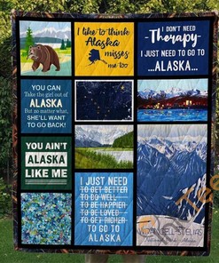 Alaska Quilt Blanket Bedding Set With Pillowcase Option