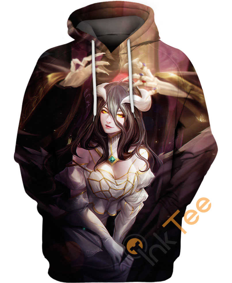 Albedo Overlord Hoodie 3D