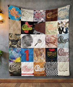 Album Chicago Covers Quilt Blanket Bedding Set for Home Décor