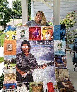 Albums George Harrison For Fans Collection Quilt Blanket Bedding Set