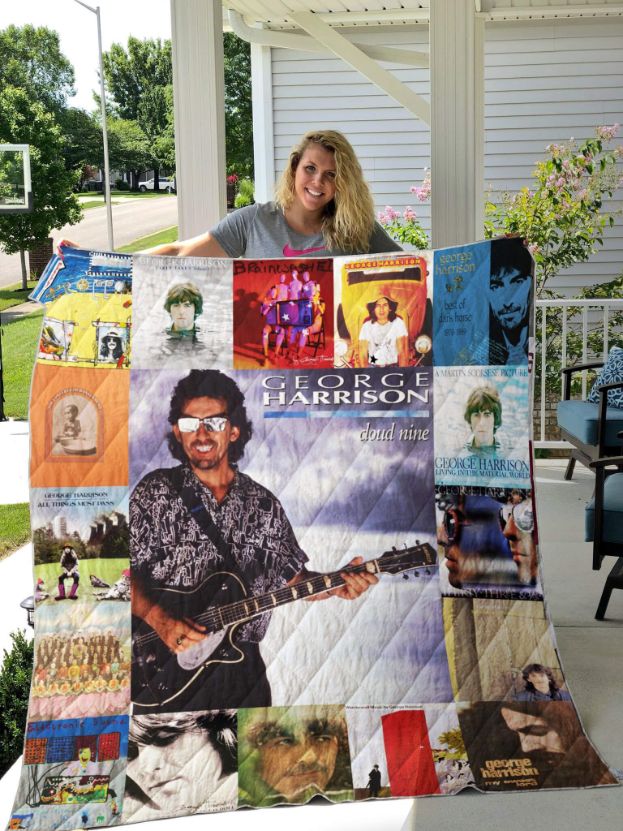Albums George Harrison For Fans Collection Quilt Blanket Bedding Set