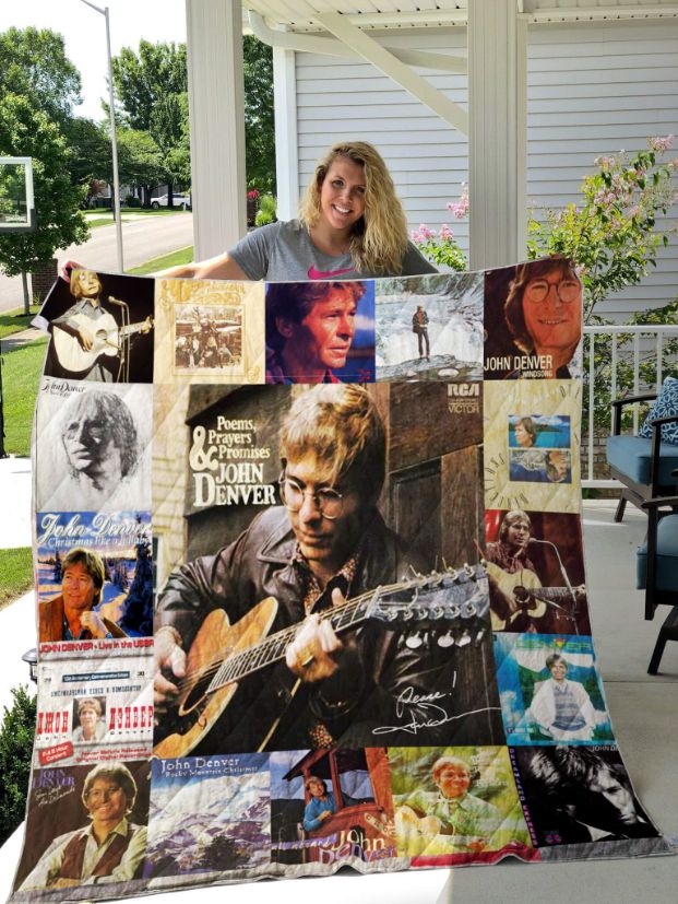 Albums John Denver For Fans Ver Collection Quilt Blanket Bedding Set