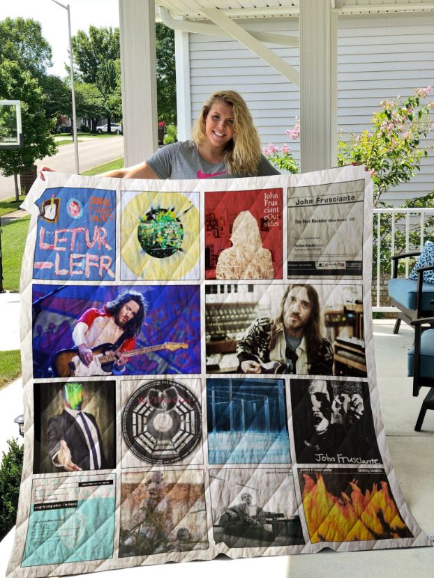 Albums John Frusciante For Fans Ver Collection Quilt Blanket Bedding Set