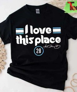 Alec Bohm I Love This Place Phillies Favorite T-Shirt