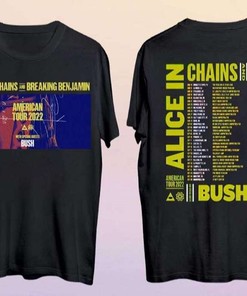 Alice In Chain & Breaking Benjamin Tour 2022 Shirt