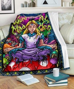 Alice In Wonderland Premium Blanket for Home Décor