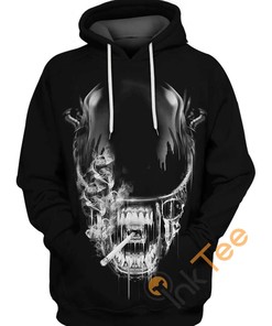Alien Smoking Hoodie 3D