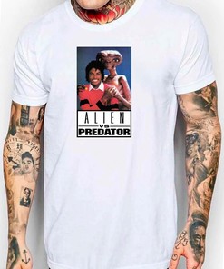 Alien Vs Predator T-Shirt Unisex Gildan Softstyle Tshirt