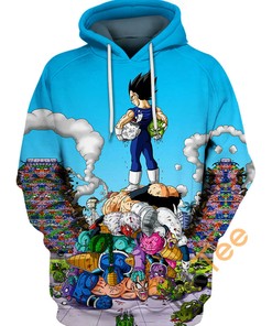 All Kills Of Vegeta Hoodie 3D