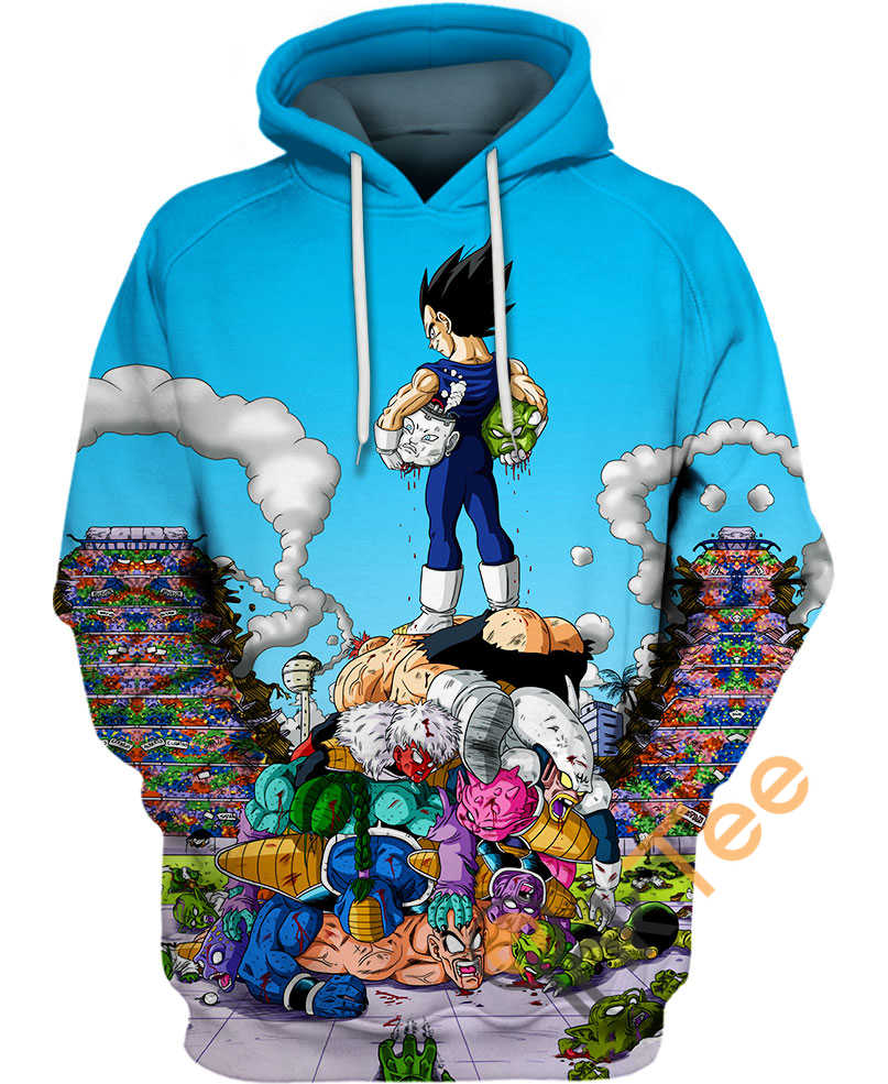 All Kills Of Vegeta Hoodie 3D