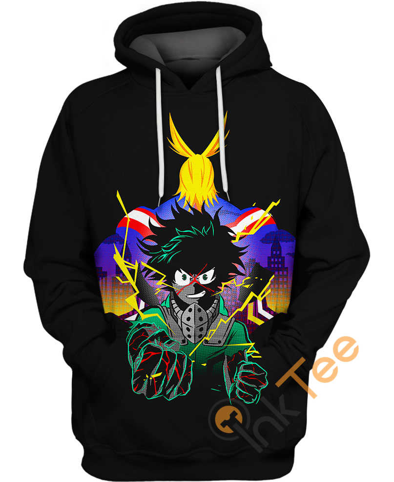 All Might And Midoriya Izuku Hoodie 3D