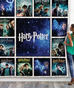 All The Seasons Harry Potter Movies Quilt Blanket Bedding Set