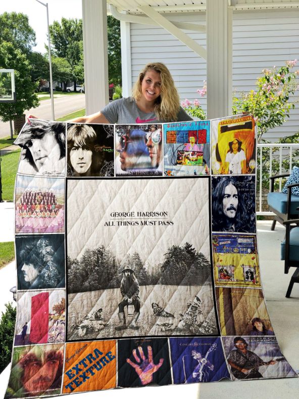 All Things Must Pass George Harrison Collection Quilt Blanket Bedding Set