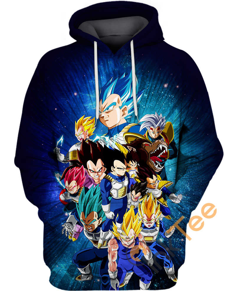 All Vegeta?s Transformations Hoodie 3D