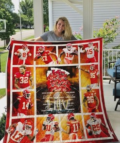 All-Star Kansas City Chiefs Ver Collected NFL Football Family Fan Gift Idea For Fans For Him For Her Quilt Blanket Bedding Set