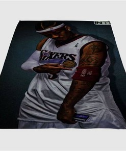 Allen Iverson Wallpapers Sherpa Fleece Blanket Gifts for Family, for Couple
