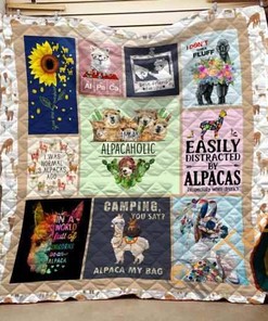 Alpaca Quilt Blanket Bedding Set