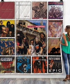 Alternative Metal Band Faith No More Throws Album Combined Quilt Blanket Bedding Set