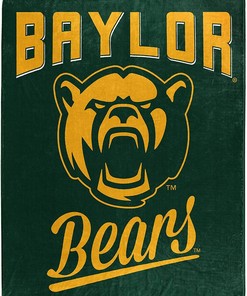 Alumni Silk Touch Blanket Baylor Bears Sherpa Fleece Blanket Gifts for Fans