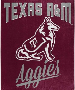 Alumni Silk Touch Blanket Texas A&m Aggies Sherpa Fleece Blanket Gifts for Fans