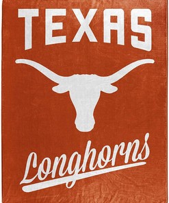 Alumni Silk Touch Blanket Texas Longhorns Sherpa Fleece Blanket Gifts for Fans