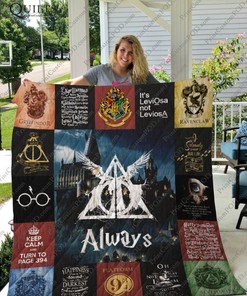 Always Keep Calm And Turn To Page 3 Harry Potter Quilt Blanket Bedding Set