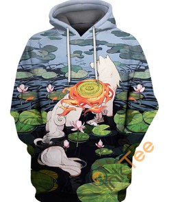Amaterasu Okami Hoodie 3D