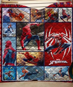 Amazing Spiderman Quilt Blanket Bedding Set for Home Décor