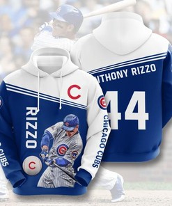 Amazon Sports Team Anthony Rizzo Chicago Cubs Hoodie 3D