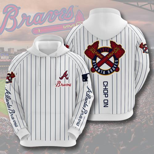 Amazon Sports Team Atlanta Braves Hoodie 3D