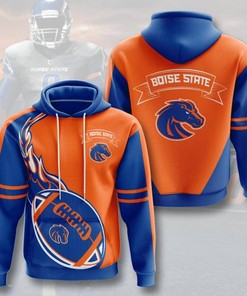 Amazon Sports Team Boise State Broncos Sport All Over Print Hoodie 3D