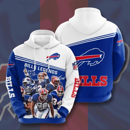 Amazon Sports Team Buffalo Bills Hoodie 3D