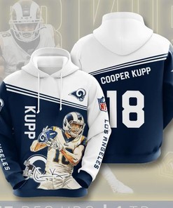 Amazon Sports Team Cooper Kupp Los Angeles Rams Hoodie 3D