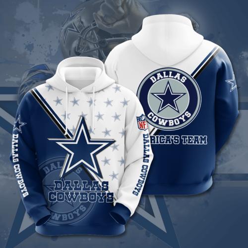 Amazon Sports Team Dallas Cowboys Nfl Full Printed High Quality Hoodie