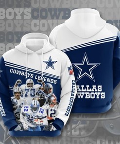 Amazon Sports Team Dallas Cowboys Sport All Over Print Hoodie 3D