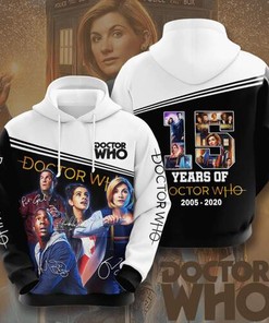 Amazon Sports Team Doctor Who Movie Character Anniversary Hoodie 3D