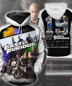 Amazon Sports Team Fast Furious Hoodie 3D